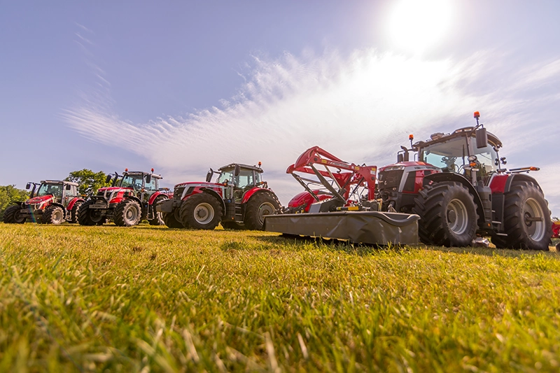 Massey Ferguson hay family line up